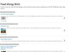 Tablet Screenshot of foodallergybitch.blogspot.com