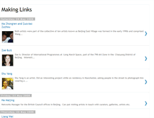 Tablet Screenshot of making-links.blogspot.com