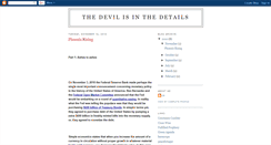 Desktop Screenshot of jd-thedevilisinthedetails.blogspot.com