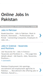 Mobile Screenshot of jobs-in-pk.blogspot.com