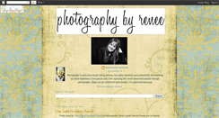 Desktop Screenshot of photographybyreneeia.blogspot.com