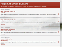Tablet Screenshot of hargakopiluwakindonesia.blogspot.com