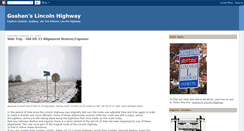 Desktop Screenshot of lincolnhighwaygoshen.blogspot.com
