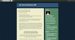 Desktop Screenshot of myinternetbusinessmib.blogspot.com