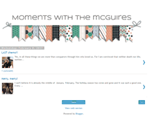 Tablet Screenshot of momentswiththemcguires.blogspot.com