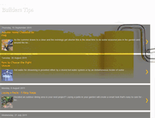 Tablet Screenshot of builderstips.blogspot.com
