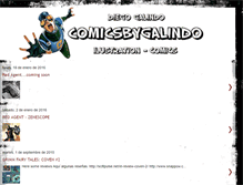 Tablet Screenshot of comicsbygalindo.blogspot.com