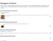 Tablet Screenshot of paisagemculinaria.blogspot.com