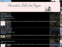 Tablet Screenshot of mountainbike-lasrozas.blogspot.com