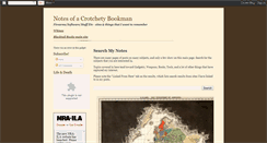 Desktop Screenshot of crotchetybookman.blogspot.com