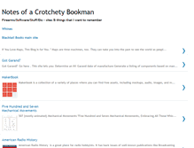 Tablet Screenshot of crotchetybookman.blogspot.com