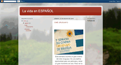 Desktop Screenshot of lavidaenespanol-camilla.blogspot.com