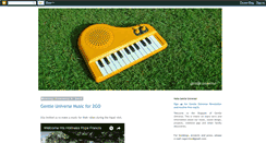 Desktop Screenshot of gentleuniverse.blogspot.com