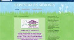 Desktop Screenshot of expoarmonia.blogspot.com