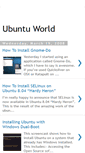 Mobile Screenshot of myubuntuworld.blogspot.com