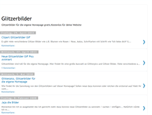 Tablet Screenshot of glitzerbilder.blogspot.com
