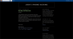 Desktop Screenshot of joshsiphonehacking.blogspot.com