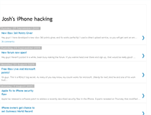 Tablet Screenshot of joshsiphonehacking.blogspot.com
