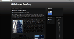 Desktop Screenshot of oklahomaroofing.blogspot.com