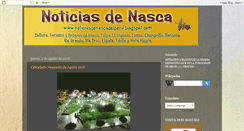 Desktop Screenshot of noticiasdenascadelperu.blogspot.com