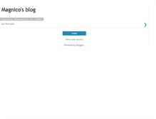 Tablet Screenshot of magnico.blogspot.com