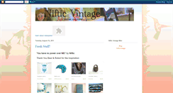 Desktop Screenshot of nifticvintage.blogspot.com