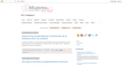 Desktop Screenshot of mujeresnet.blogspot.com