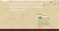 Desktop Screenshot of earthyessences.blogspot.com