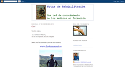 Desktop Screenshot of notasderehabilitacion.blogspot.com