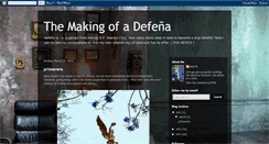 Desktop Screenshot of becomingadefena.blogspot.com