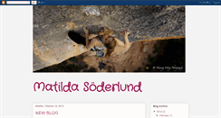 Desktop Screenshot of matilda-soderlund.blogspot.com
