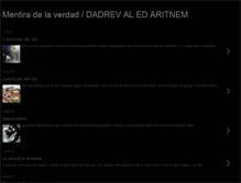 Tablet Screenshot of mentiradelaverdad.blogspot.com