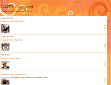 Tablet Screenshot of cattyunleashed.blogspot.com