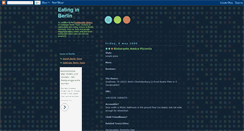 Desktop Screenshot of berlineating.blogspot.com