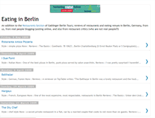 Tablet Screenshot of berlineating.blogspot.com