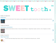Tablet Screenshot of ilovesweettooth.blogspot.com