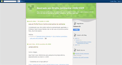 Desktop Screenshot of direitoambientalfdul.blogspot.com