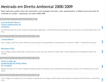 Tablet Screenshot of direitoambientalfdul.blogspot.com