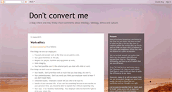 Desktop Screenshot of noconvert.blogspot.com