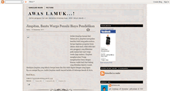 Desktop Screenshot of lamuk-redam.blogspot.com