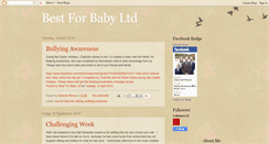 Desktop Screenshot of bestforbabyonline.blogspot.com