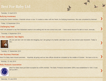 Tablet Screenshot of bestforbabyonline.blogspot.com