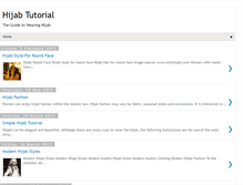 Tablet Screenshot of hijab-tutorial.blogspot.com