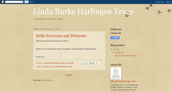 Desktop Screenshot of lindaburkeharlingentexas.blogspot.com