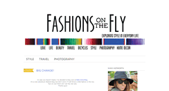 Desktop Screenshot of fashionsonthefly.blogspot.com