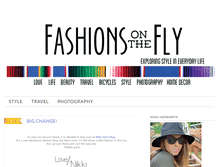 Tablet Screenshot of fashionsonthefly.blogspot.com