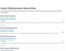 Tablet Screenshot of entertainmentehub.blogspot.com