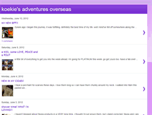 Tablet Screenshot of koekiesadventuresoverseas.blogspot.com