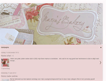 Tablet Screenshot of marjosbakery.blogspot.com