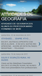 Mobile Screenshot of geografiaemdia.blogspot.com